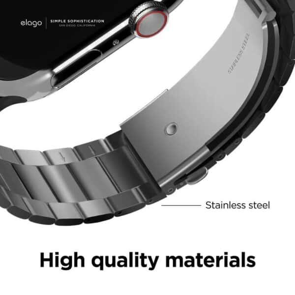 Elago Metal Band Apple Watch 42 44 45mm Black product image