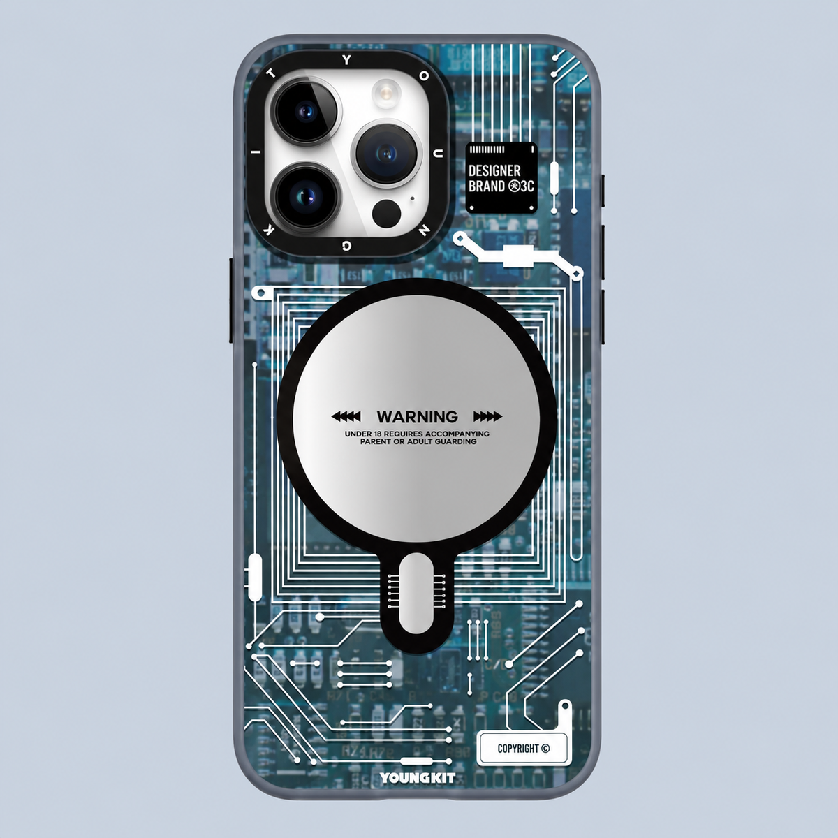 Youngkit Iphone 15 Pro Max Technology Case