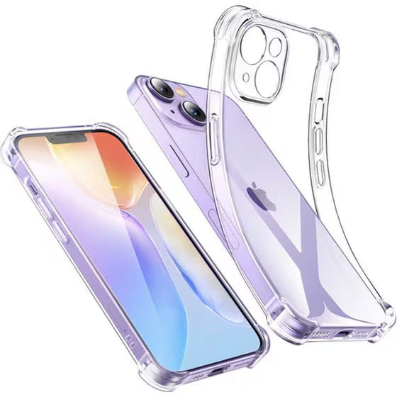 Apple iPhone 14 Case - Ugreen Gel Bright Cushion - Transparent