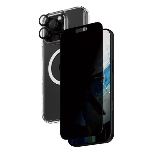 PanzerGlass iPhone 16 Pro 3-in-1 Privacy Bundle product image