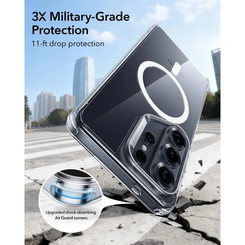 Samsung Galaxy S26 Ultra ESR CH HaloLock Mag Hybrid Case - Clear product image