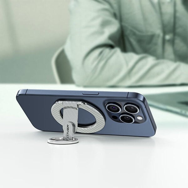 Acefast Magnetic Phone Ring Holder E25-Silver additional product image