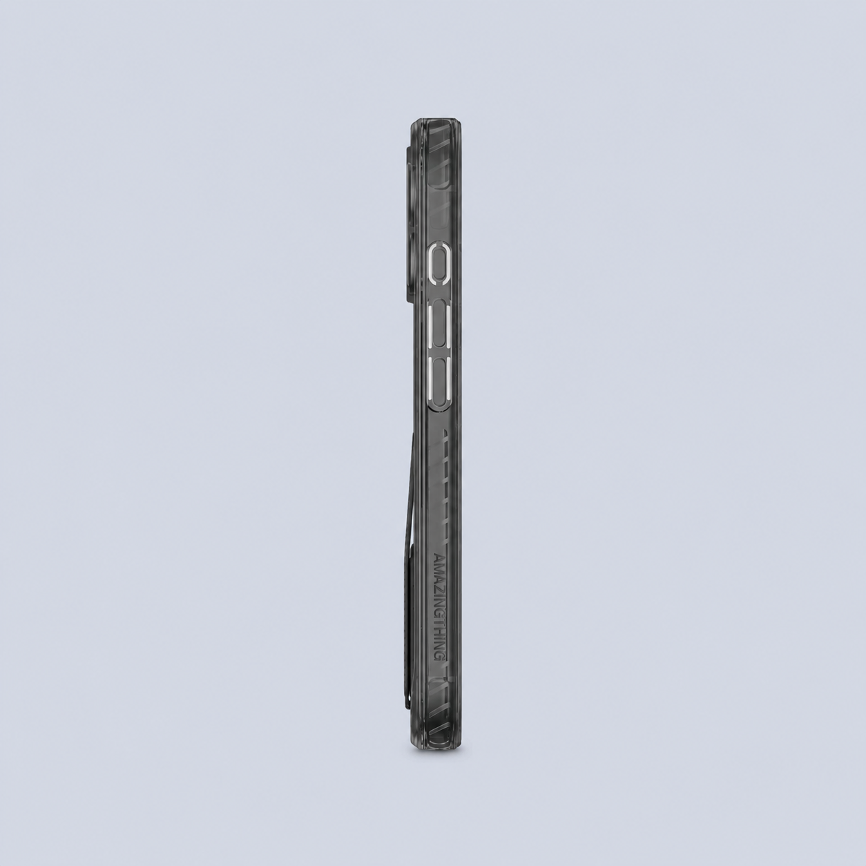 AmazingThing iPhone 17 Titan Pro Holder Case - Black in-use view
