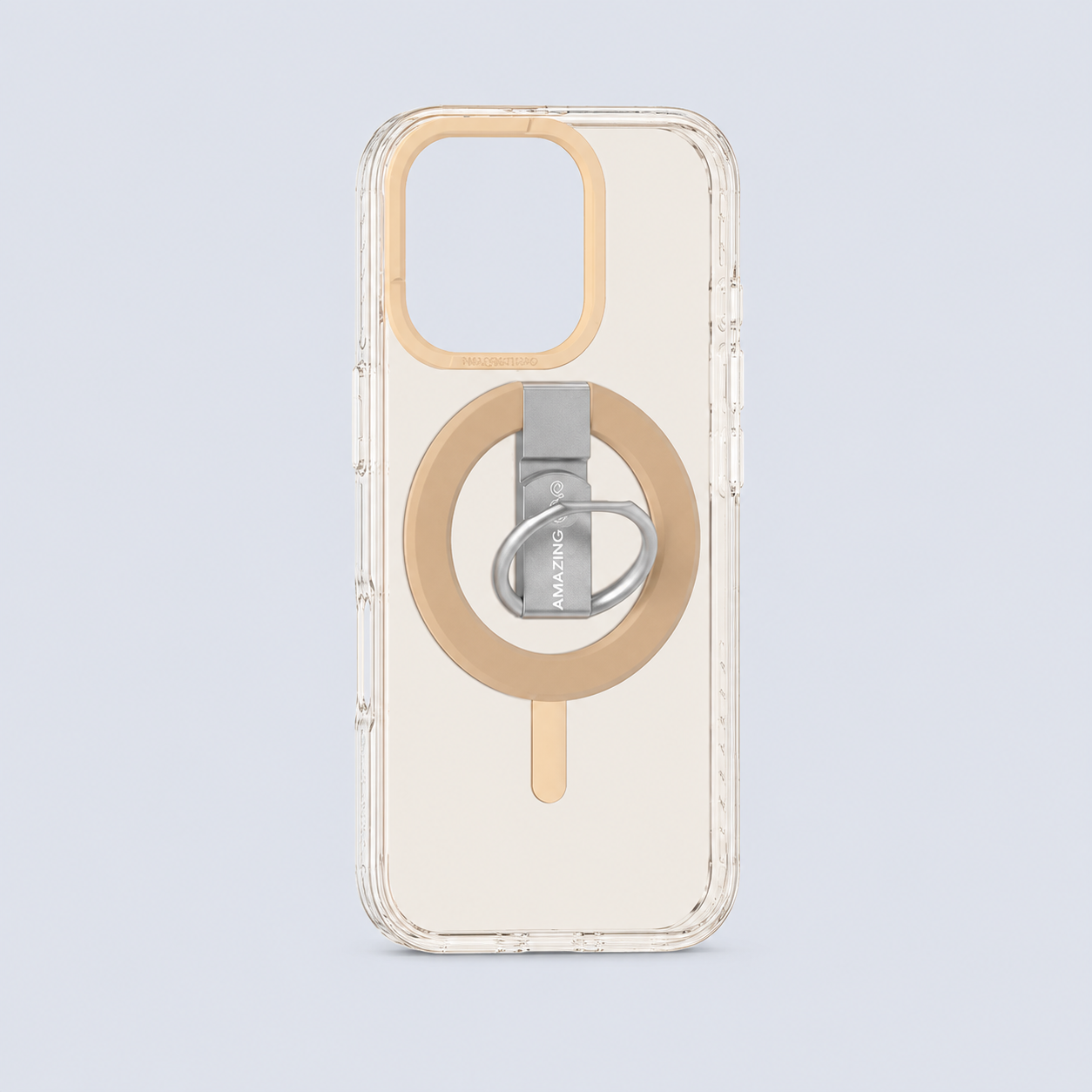 AmazingThing iPhone 16 PRO 6.3 TITAN PRO MAG GRIP DROP PROOF CASE -Rose Gold