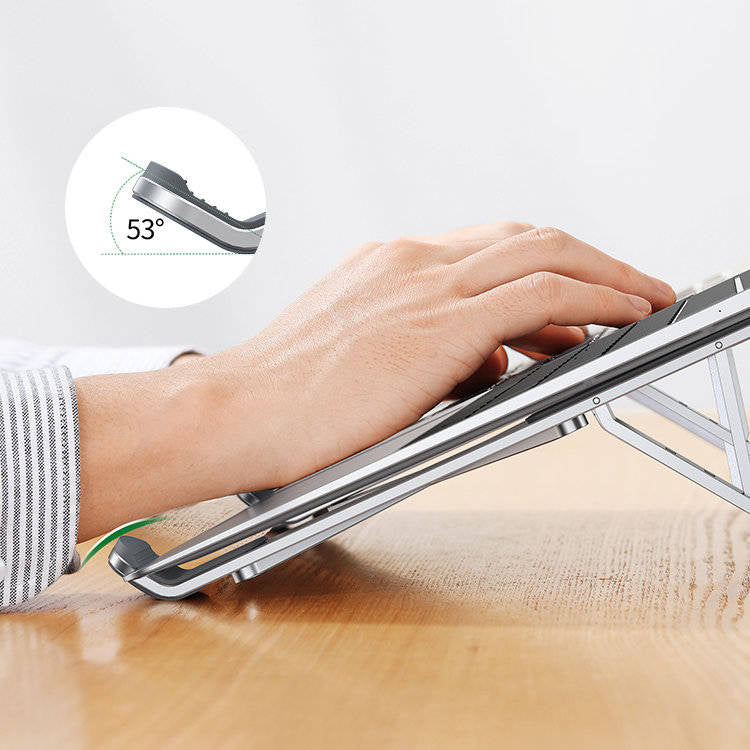 Ugreen foldable adjustable laptop stand - silver additional product image
