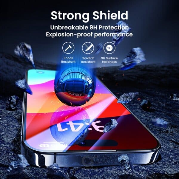 Brave iPhone 15 Pro Max Clear Screen Protector product image