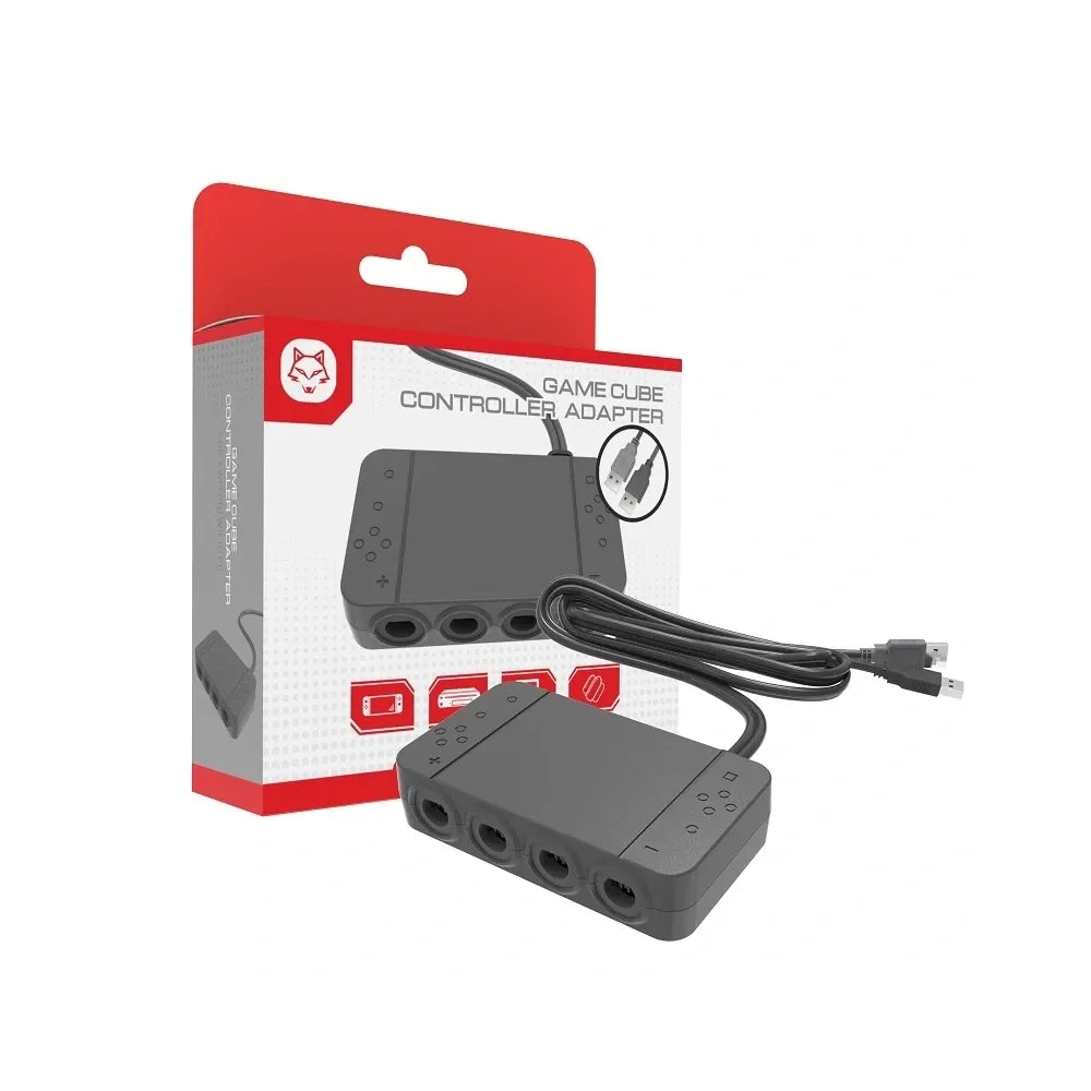 NGC Controller Converter for Switch2 Switch Wii U PC with Home Button Black