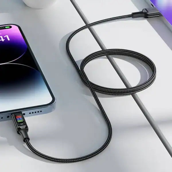 Acefast - C7-04 USB to Type-C Cable 60W 1 2m - Black product photo
