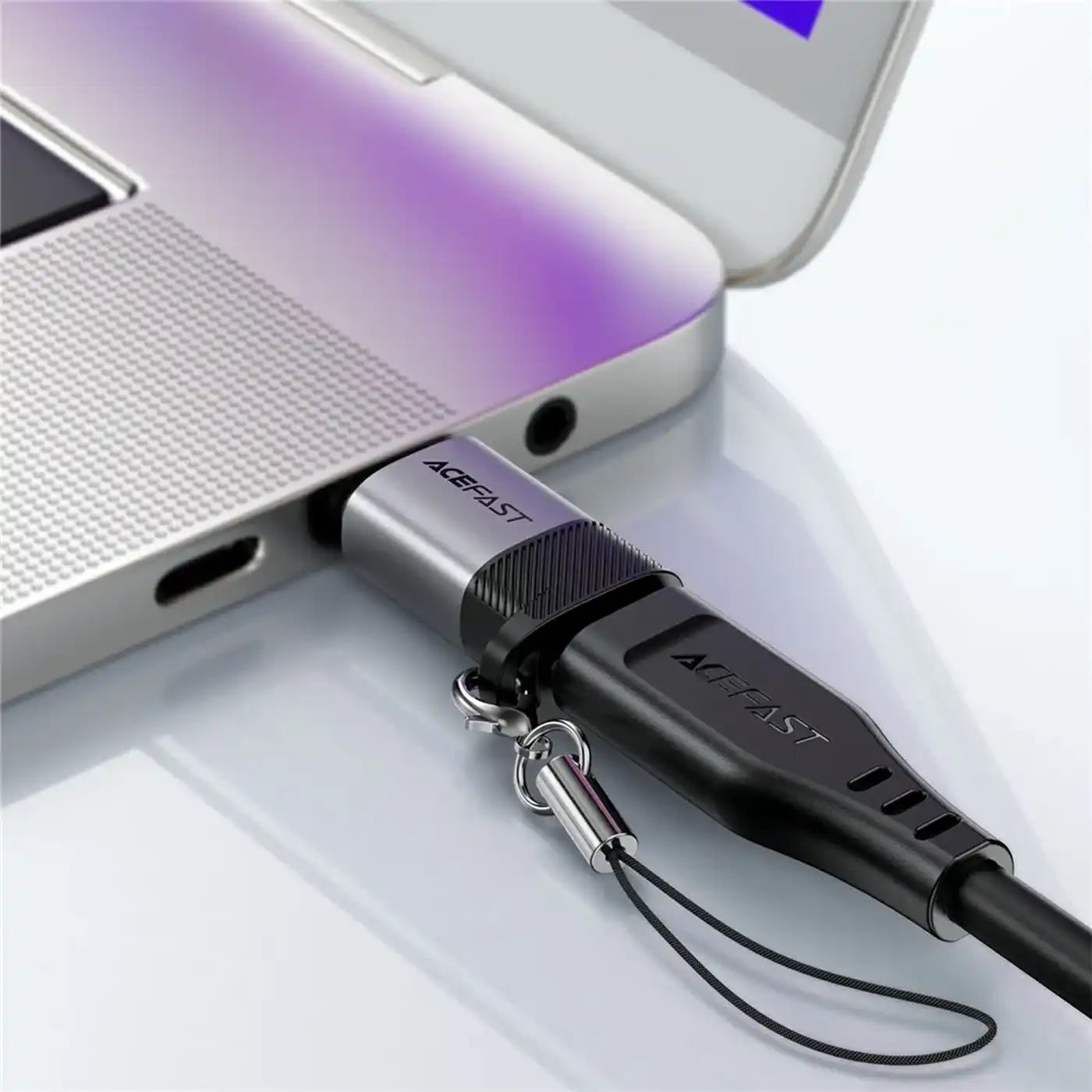 Acefast 60W Braided Lightning to USB-C Adapter J19