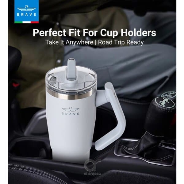 Brave Temp Guard Vacuum Insulated Travel Mug 950ml - Antique Lilac product photo