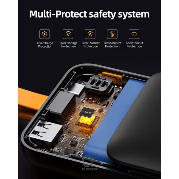 Voltme Hypercore 10K Sling Power Bank 22 5W Output 10000mAh - Black product image