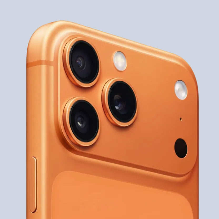 Apple iPhone 17 Pro - 12GB+512GB Japanese Version Cosmic Orange smart phone in-use view