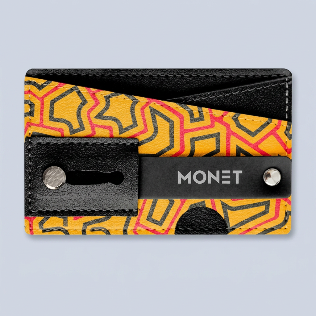 Monet Wallet Kickstand - Giraffe product photo