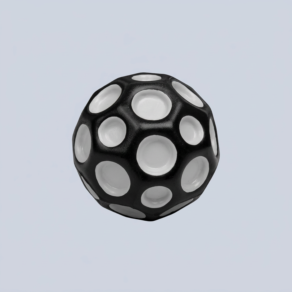 Waboba Nasa Moon Ball Bouncing back view