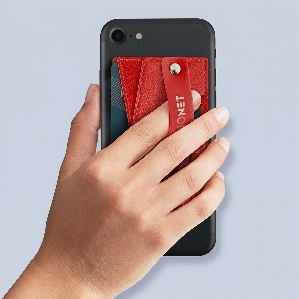 Monet Wallet Kickstand - Red additional product image
