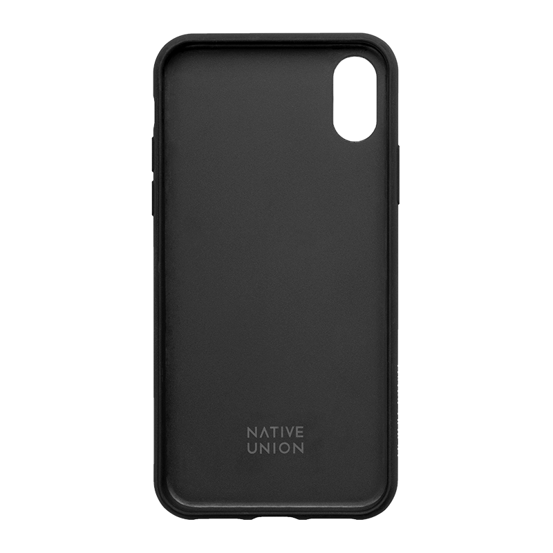 NativeUnion Clic Card-iPhone XS Max Case - Black