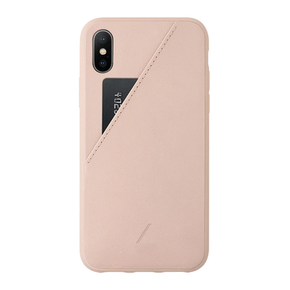 NativeUnion Clic Card-iPhone XS Max Case - Rose product photo