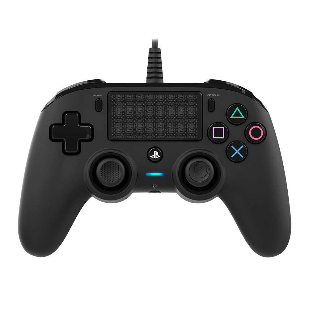 NACON Wire Compact Controller for Ps4 - Black