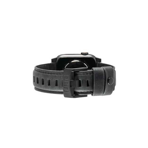 UAG Apple Watch Leather Strap 44" 42" - Black product photo