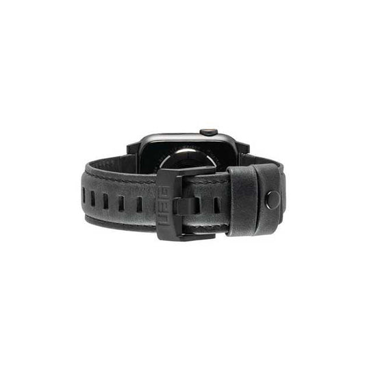 UAG Apple Watch Leather Strap 44" 42" - Black product photo