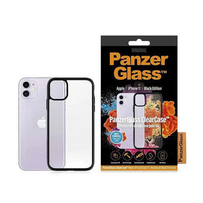 PanzerGlass ClearCase for iPhone 11- Black Edition product photo