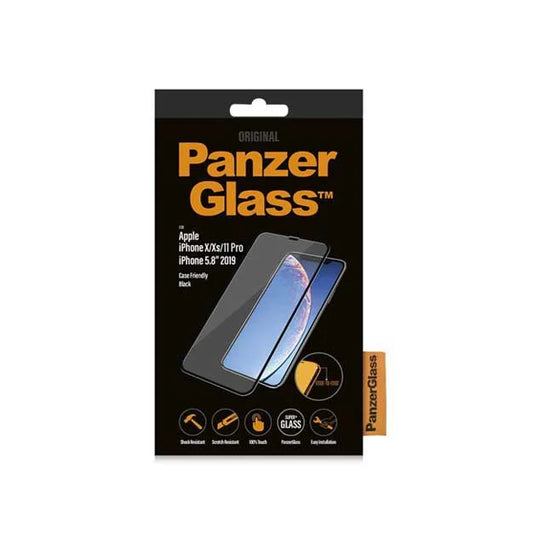 PanzerGlass Screen Protector for Apple iPhone 11 Pro XS X - Case Friendly