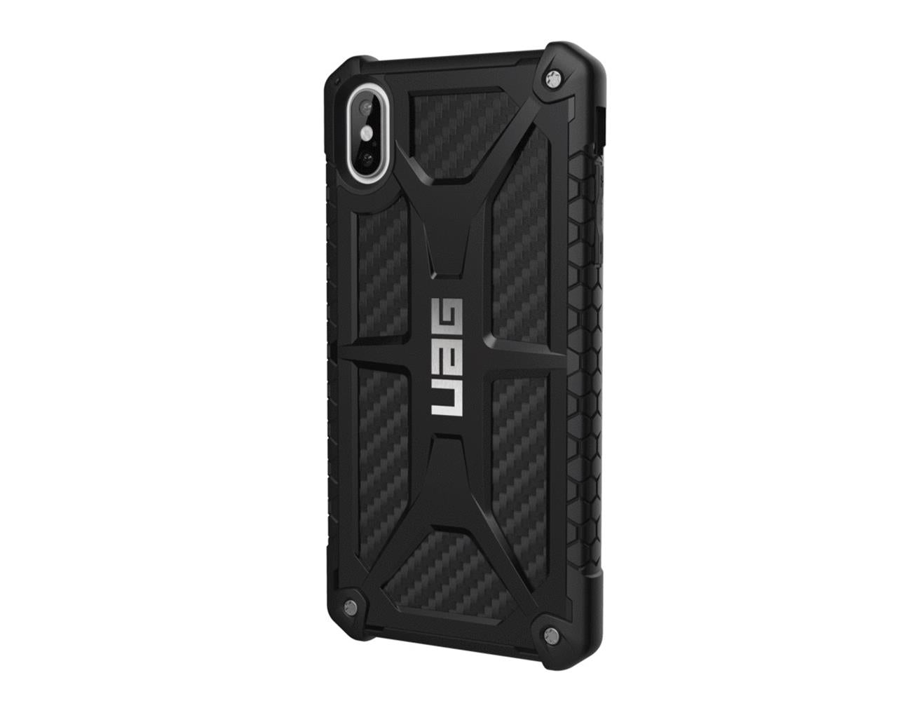 UAG Monarch iPhone Xs Max - Blk with Carbon Fiber product photo