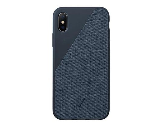NativeUnion Clic Canvas-iPhone X XS Case - Navy