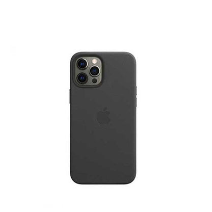 iPhone 12 Pro Max Silicone Case with MagSafe - Black product photo