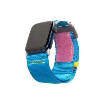 UAG Active Strap for Apple Watch 44mm 42mm Blue Pink product photo