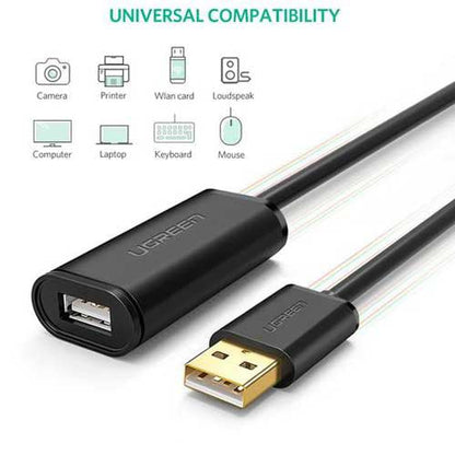 Ugreen USB 2 0 Active Extension Cable 5m product photo