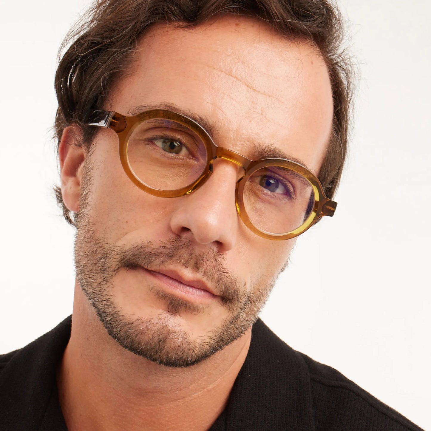Barner Glasses Charles Glossy Blue light - Ecru Olive Combi additional product image