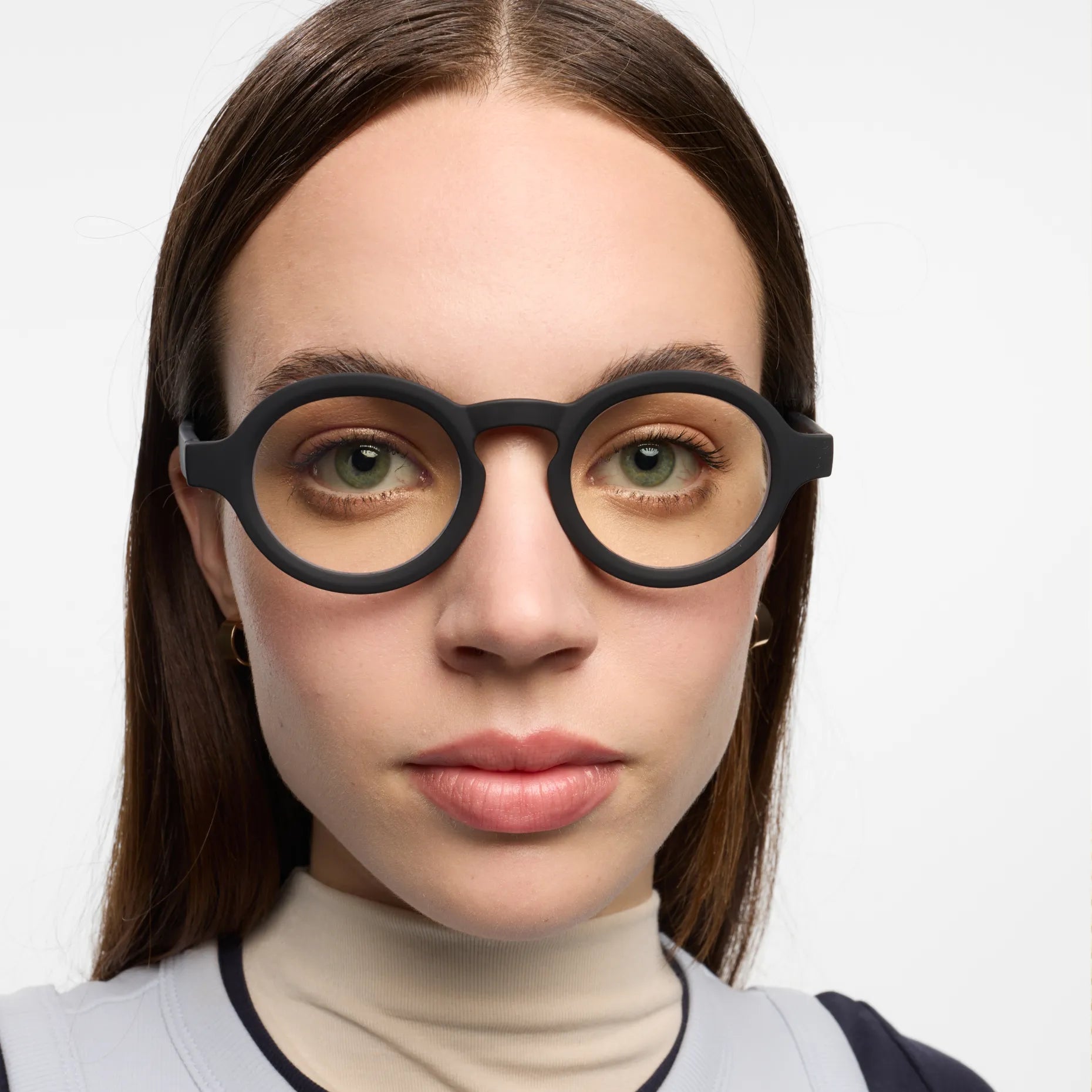 Barner Blue Light Glasses reading screen - Black Noir product image