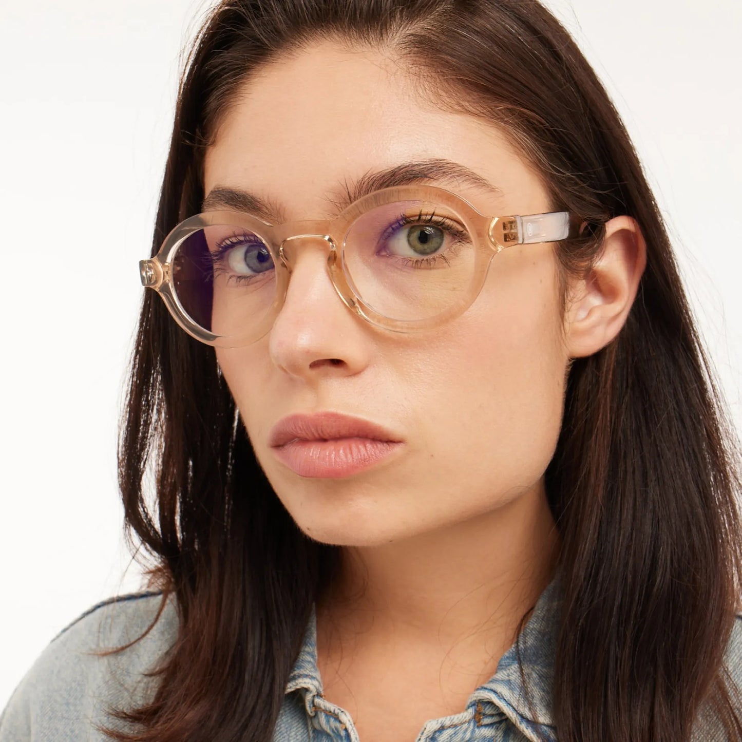 Barner Glasses Charles Glossy Blue light - Pink Quartz product image