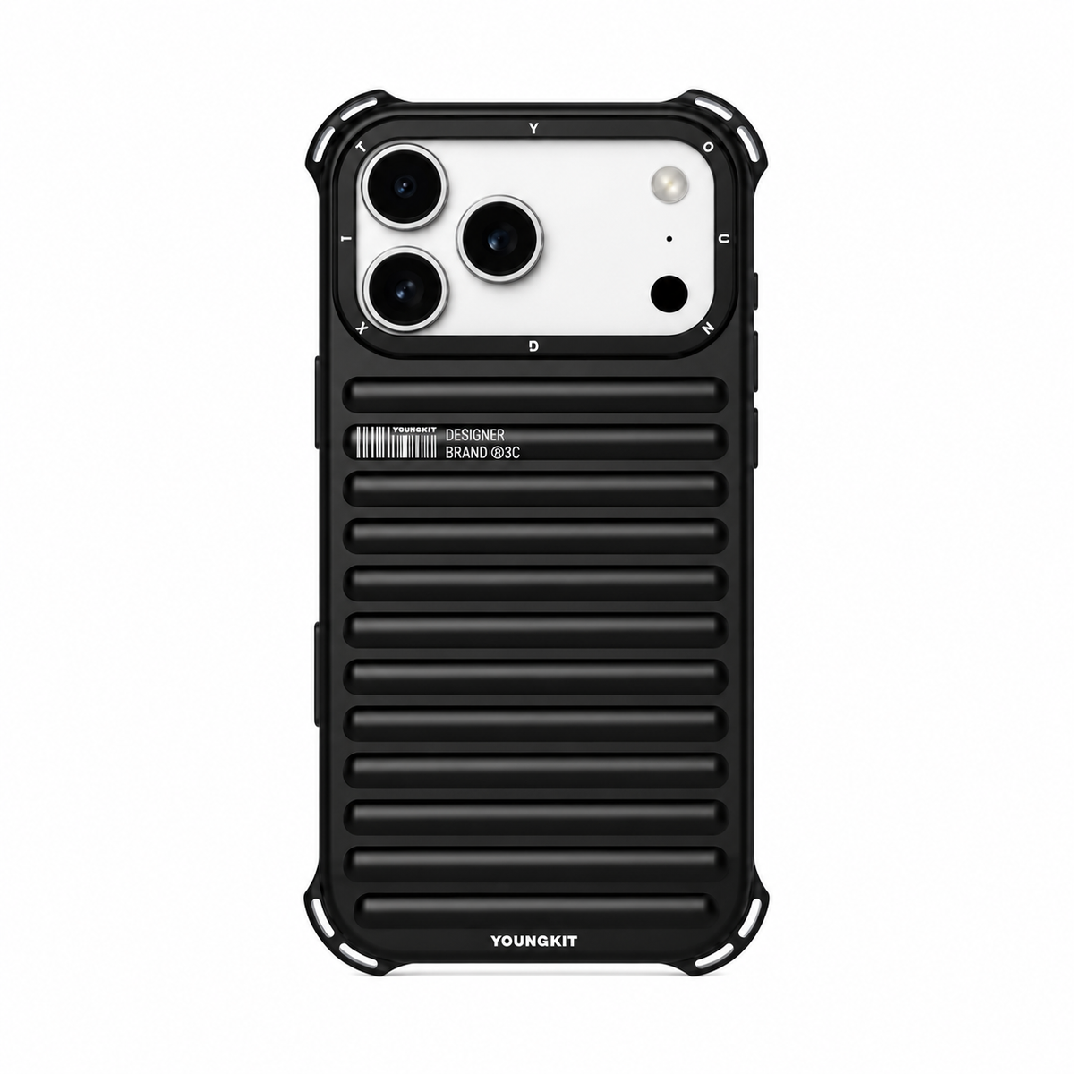 Youngkit Case iPhone 18 Pro / 17 Pro Luggage-Inspired