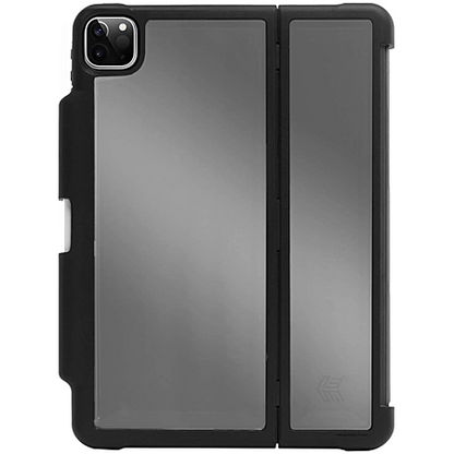 STM Folio Case for iPad Pro 11 Inch 2018 20 21 22 Dux Shell Reinforced TPU Black Silver