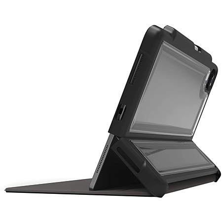 STM Folio Case for iPad Pro 11 Inch 2018 20 21 22 Dux Shell Reinforced TPU Black Silver