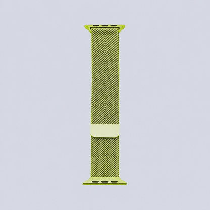 Porodo Mesh Band for Apple Watch Strap 44mm 42mm - Green side view