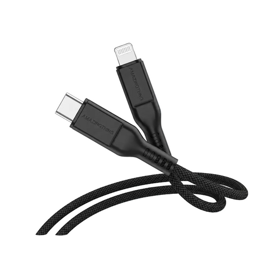 AmazingThing usb-c to lightning 3.2a 30w 1.1m cable black