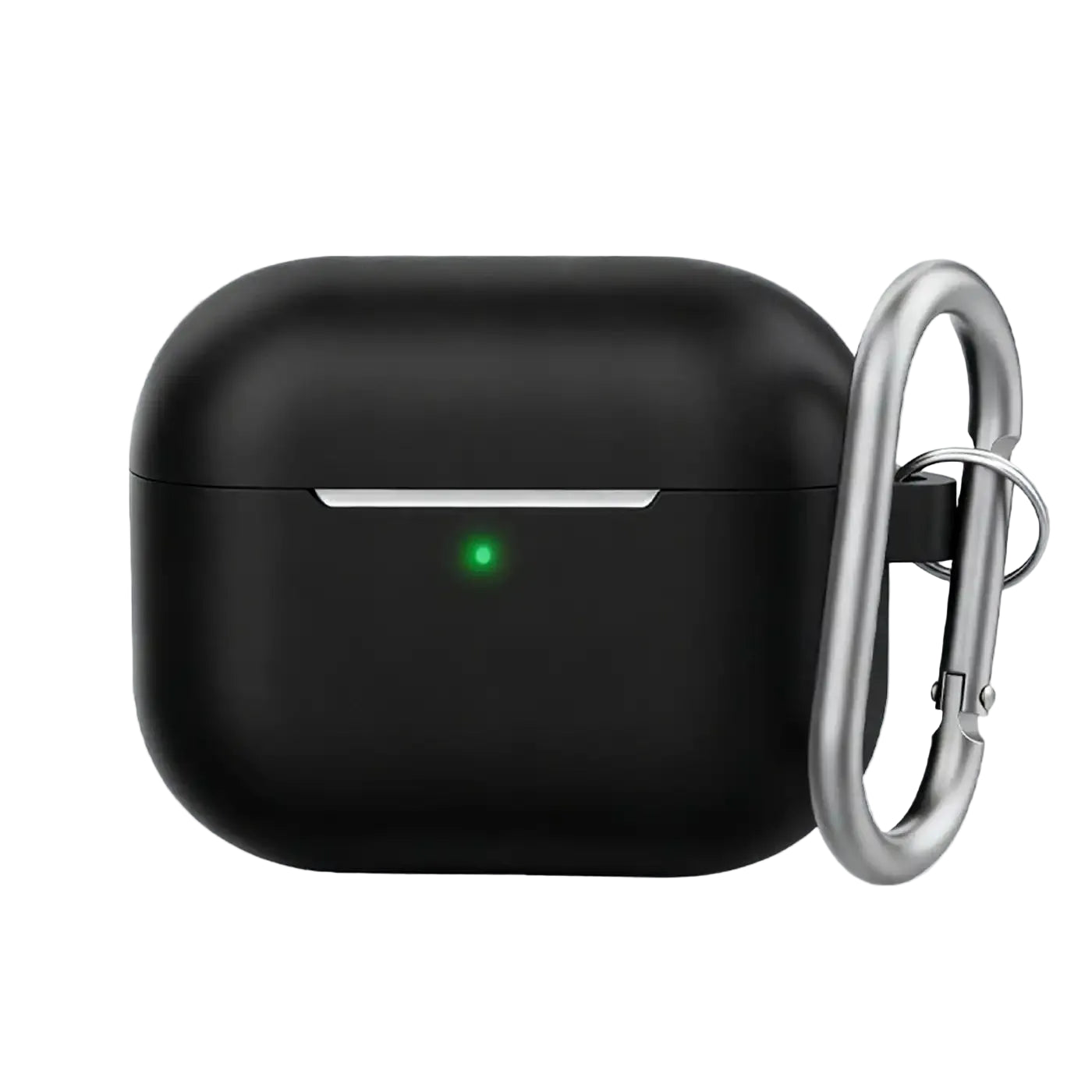Ahastyle Silicone Keychain Case for Apple AirPods 3 Black product photo