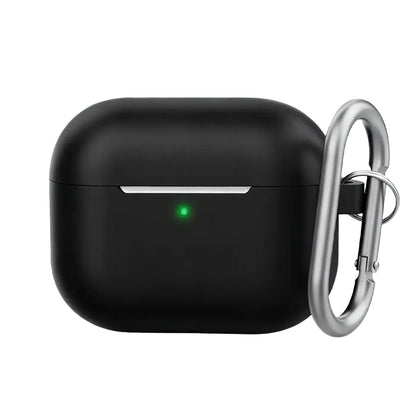 Ahastyle Silicone Keychain Case for Apple AirPods 3 Black product photo