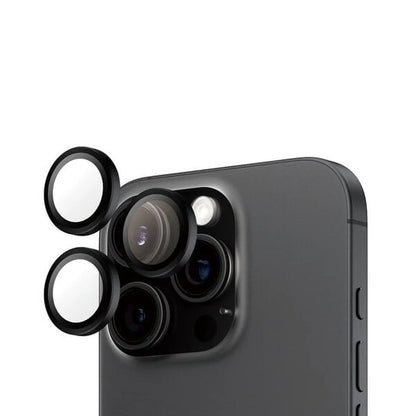PanzerGlass® Hoops® Black Camera Lens Protector iPhone 16 Pro 16 Pro Max product photo
