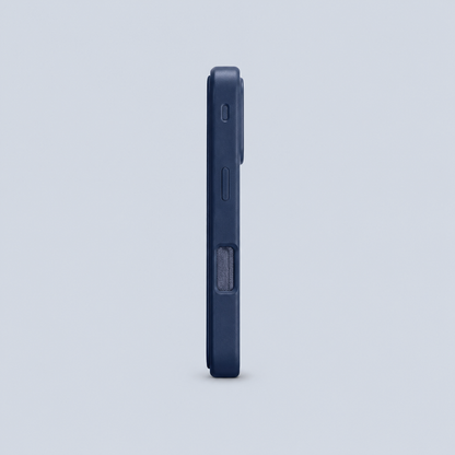 Amazingthing iPhone 17 Pro Max Glamour Folio Magsafe Drop Proof Case - Blue