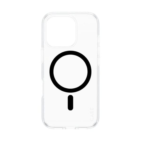 PanzerGlass iPhone 16 Pro CARE by Flagship Case Transparent Urban Combat w Black