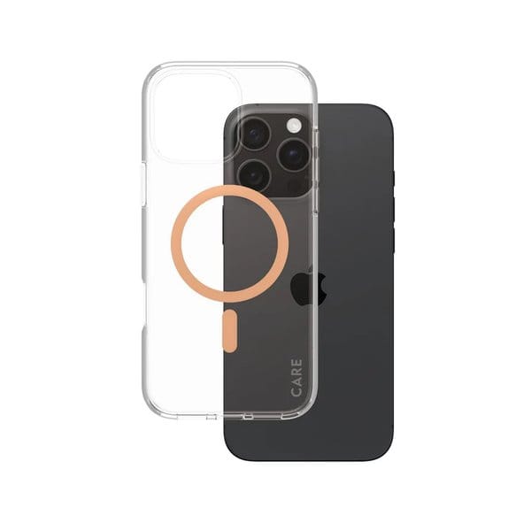 PanzerGlass iPhone 16 Pro Max CARE Flagship Case Transparent Urban Combat w product photo