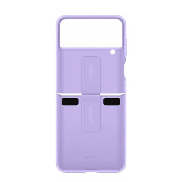Samsung Galaxy Z Flip4 Silicone Ring Case - Bora Purple product photo