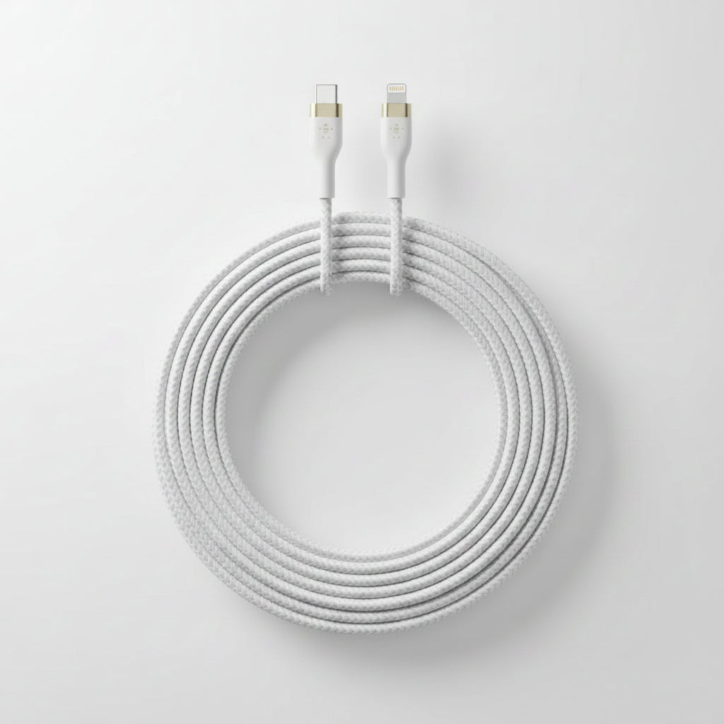 Belkin BoostCharge Pro Flex Braided USB Type C to lighting 1M product photo
