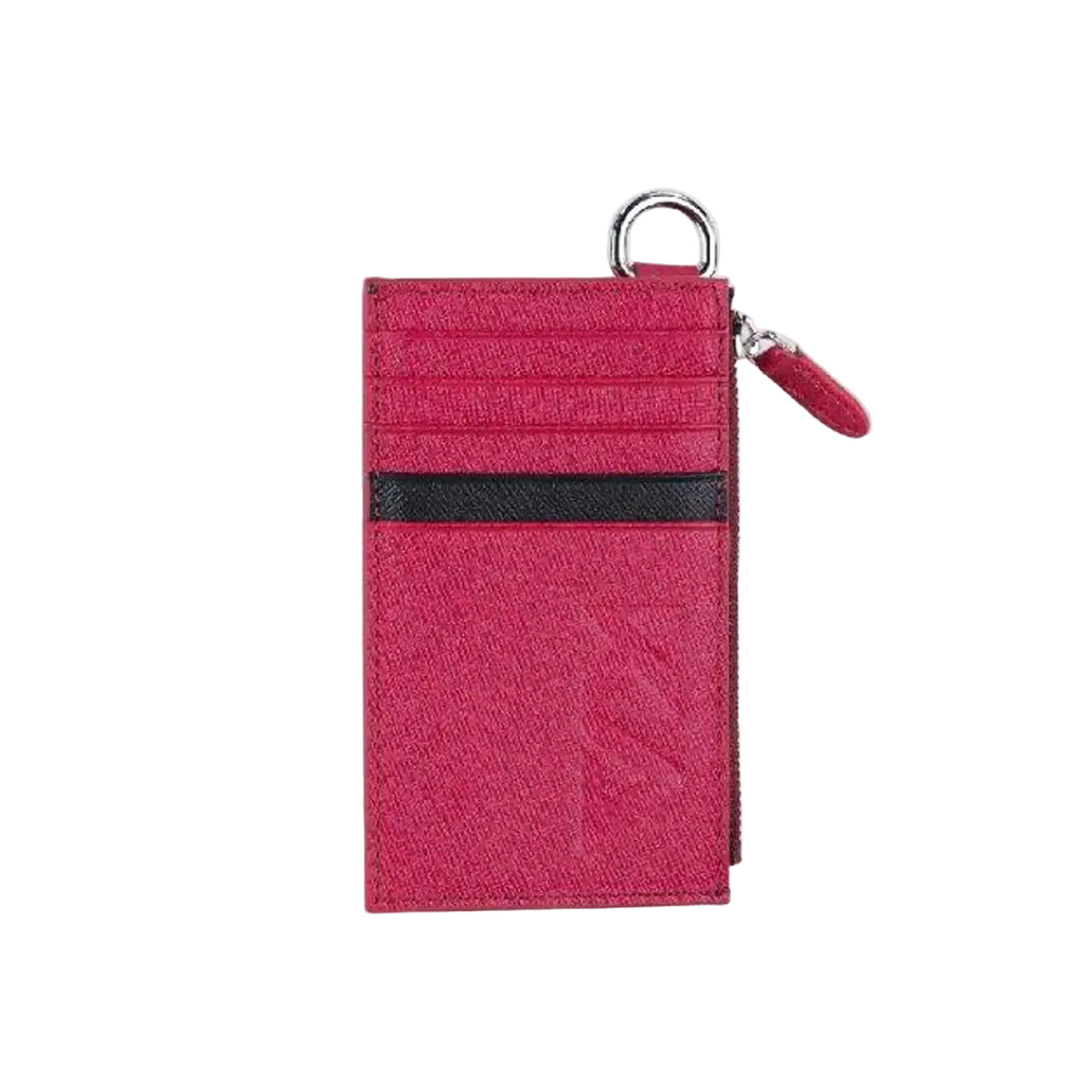 Kavy Necklace Leather Wallet Maroon product photo