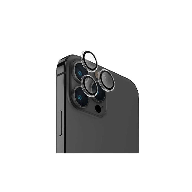 Unique iPhone 15 Pro Max Optics Crystal Camera Protection - Clear