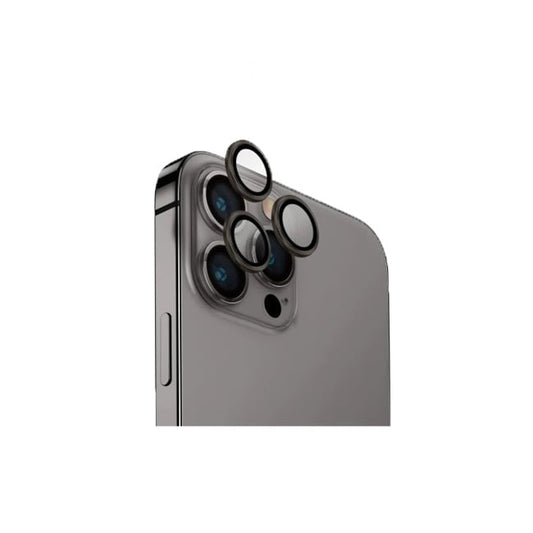Uniq Optix iPhone 15 Pro Max 6 7" Aluminium Camera Lens Protector - Sterling